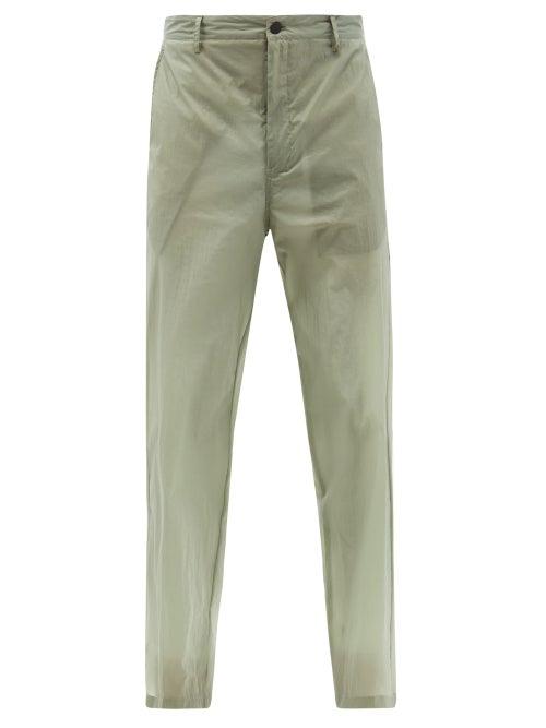 Matchesfashion.com 5 Moncler Craig Green - Relaxed-leg Technical Trousers - Mens - Green