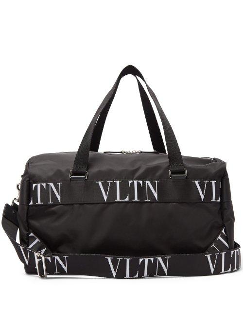 Matchesfashion.com Valentino - Vltn Nylon Holdall - Mens - Black