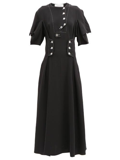 Matchesfashion.com Sportmax - Pittore Dress - Womens - Black