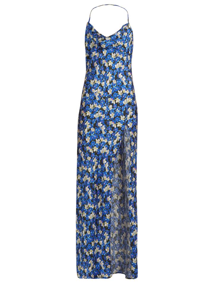 Attico Leticia Floral-print Maxi Dress