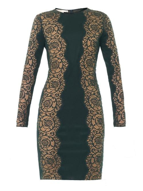Stella Mccartney Charlie Lace Insert Dress