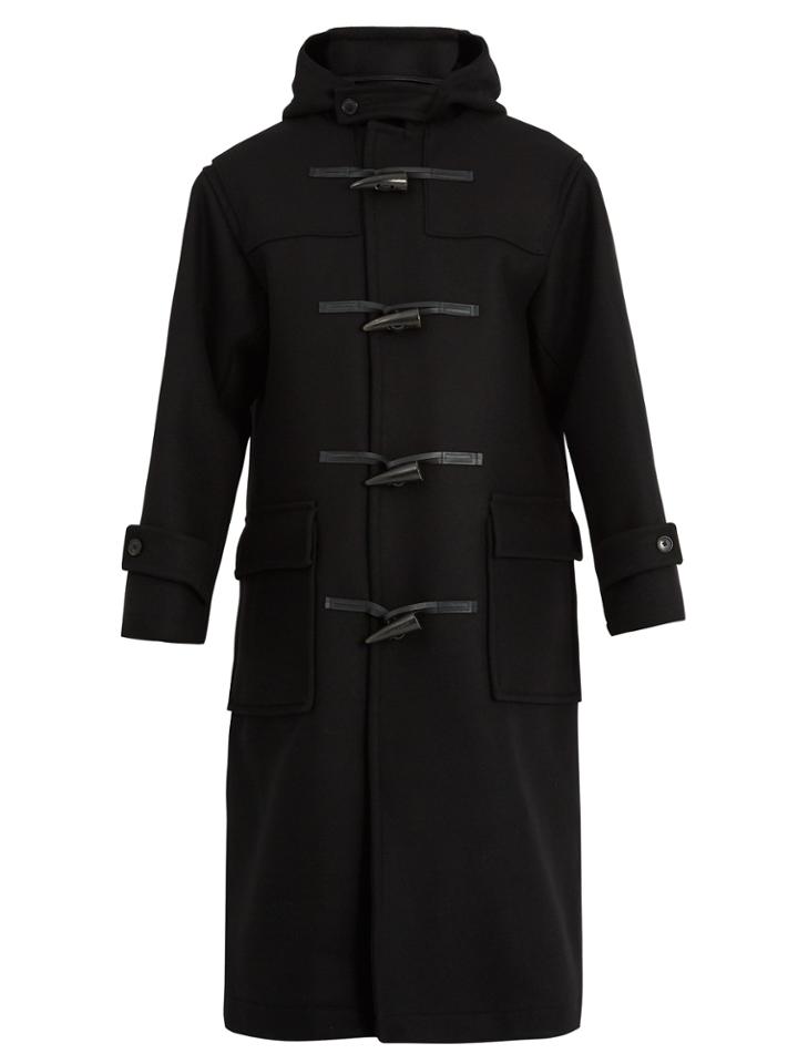 Mackintosh Hooded Wool Coat