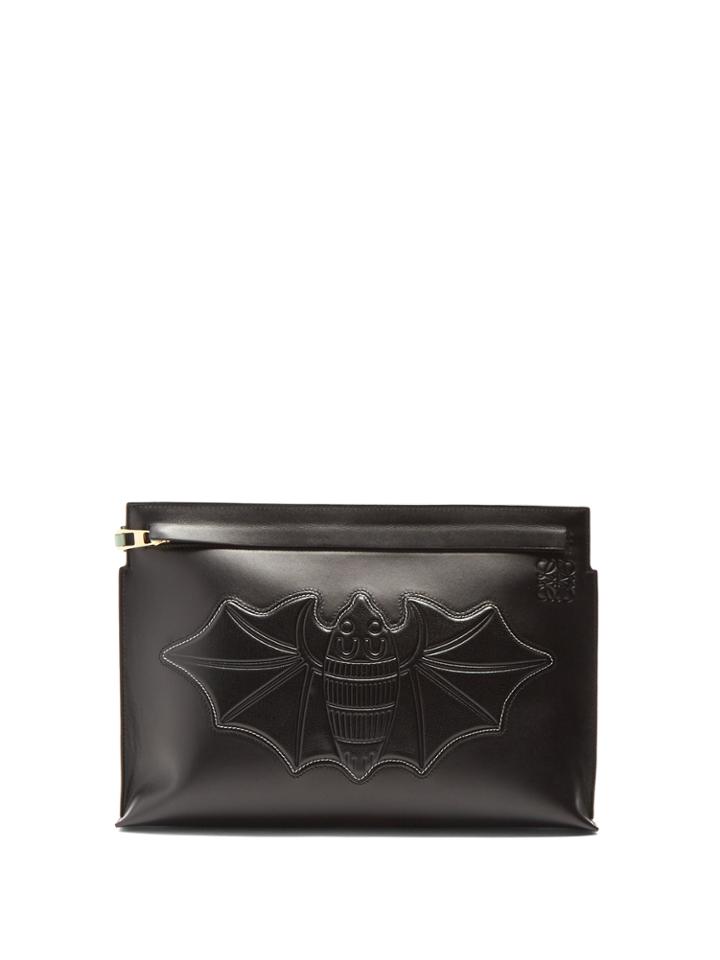 Loewe Bat T Leather Pouch