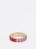 Yvonne Leon - Rainbow Citrine, Corundum & 9ct Gold Ring - Womens - Multi