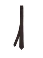 Matchesfashion.com Saint Laurent - Slim Silk Tie - Mens - Black