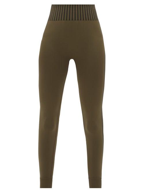 Matchesfashion.com Ernest Leoty - Jeanne Performance Leggings - Womens - Dark Green