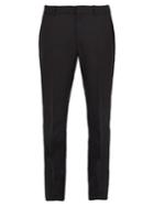 Alexander Mcqueen Embroidered Wool Trousers