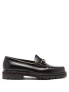 G.h. Bass & Co. - Weejuns 90s Lincoln Leather Loafers - Mens - Black
