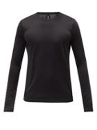 Mens Activewear Pressio - Hapai Training Long-sleeve T-shirt - Mens - Black