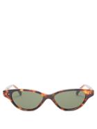 Matchesfashion.com Linda Farrow - Cat Eye Tortoiseshell Acetate Sunglasses - Womens - Tortoiseshell