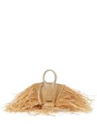 Matchesfashion.com Jacquemus - Le Petite Baci Woven Straw Bag - Womens - Brown Multi