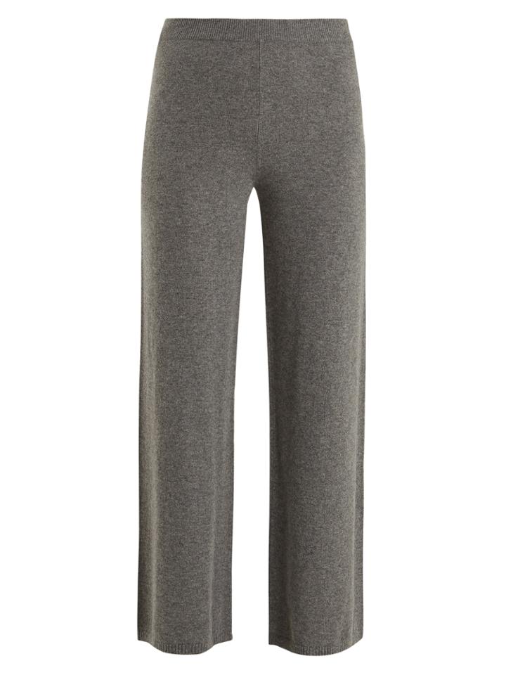 Joseph Wide-leg Cashmere Trousers