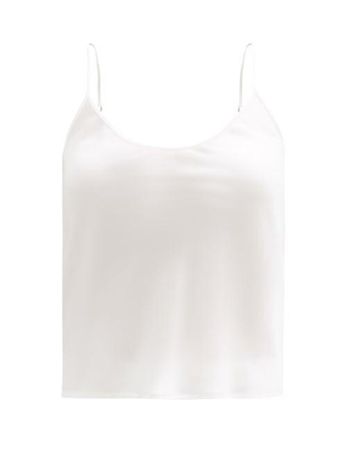 Ladies Lingerie La Perla - Silk-satin Camisole - Womens - Ivory