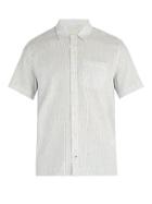 Matchesfashion.com Oliver Spencer - Striped Cotton Shirt - Mens - Blue