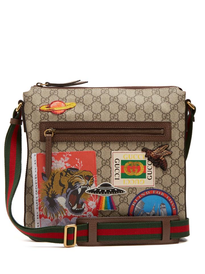 Gucci Courrier Gg Supreme Messenger Bag