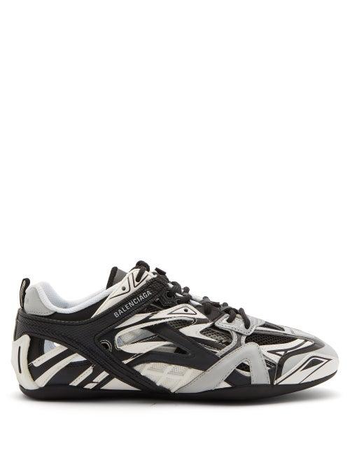Matchesfashion.com Balenciaga - Drive Panelled Trainers - Womens - Black Grey