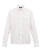 Matchesfashion.com Jacquemus - Simon Logo Embroidered Cotton Shirt - Mens - White