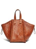 Matchesfashion.com Loewe - Hammock Small Woven Leather Tote Bag - Womens - Tan