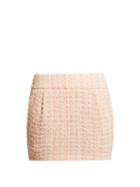 Matchesfashion.com Alexandre Vauthier - Tweed Mini Skirt - Womens - Light Pink