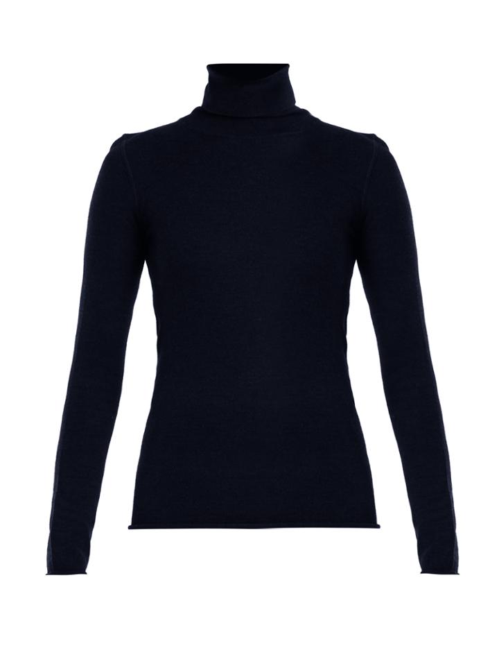 Joseph Roll-neck Wool Sweater
