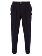 Matchesfashion.com Officine Gnrale - Pierre Belted Trousers - Mens - Navy