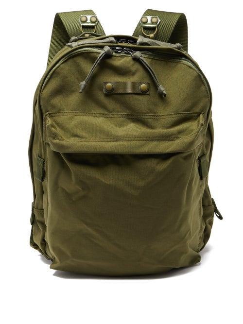 Mens Bags Junya Watanabe - Multi-strap Nylon-canvas Backpack - Mens - Khaki