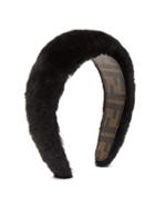Matchesfashion.com Fendi - Faux Fur Headband - Womens - Black