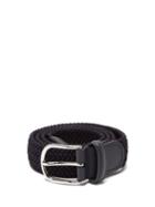 Matchesfashion.com Anderson's - Woven Belt - Mens - Navy Multi