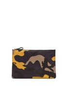 Valentino Camouflage-print Pouch