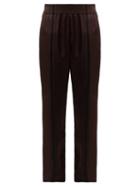 Matchesfashion.com Haider Ackermann - Kuiper Satin Trousers - Womens - Brown