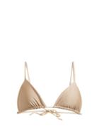 Matchesfashion.com Jade Swim - Via Triangle Bikini Top - Womens - Nude