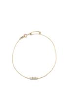 Anissa Kermiche - Bront Dor Diamond & 14kt Gold Bracelet - Womens - Yellow Gold