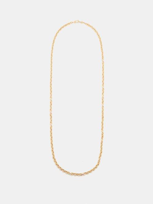 Marie Lichtenberg - Rosa 18kt Gold Necklace - Womens - Yellow Gold
