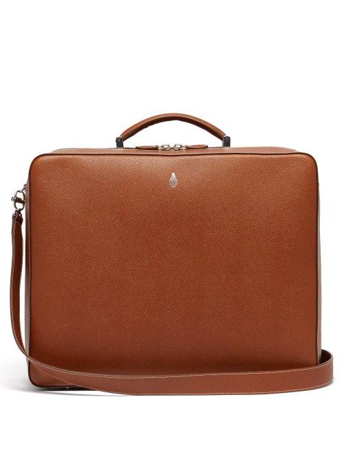 Matchesfashion.com Mark Cross - Baker Palmellato Leather Weekend Bag - Mens - Brown