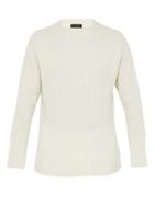 Matchesfashion.com Joseph - Ribbed Wool Sweater - Mens - Cream