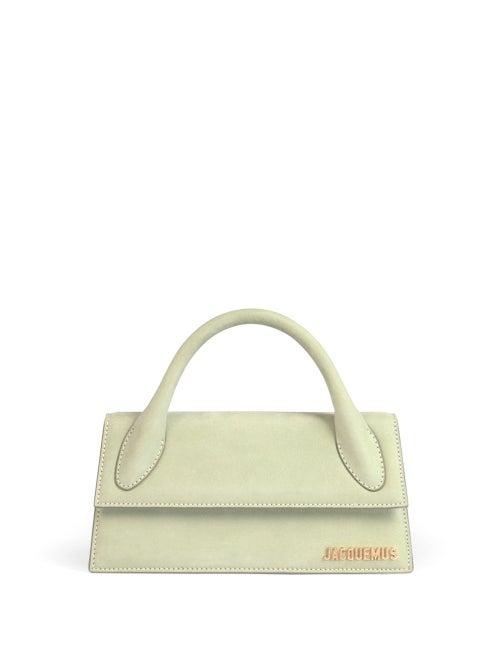 Jacquemus - Chiquito Small Suede Cross-body Bag - Womens - Green