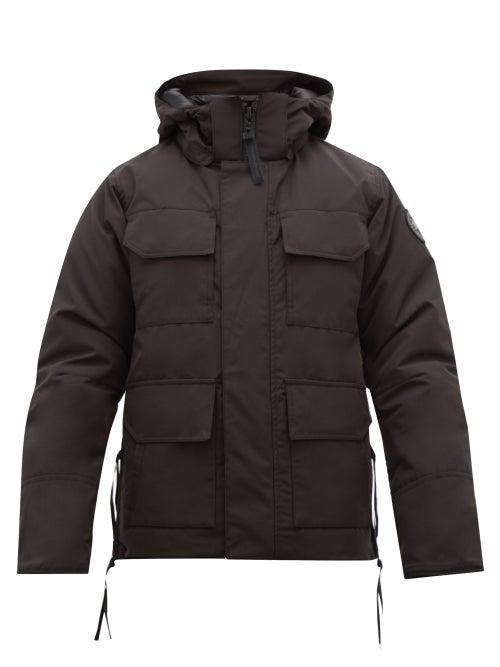 Matchesfashion.com Canada Goose - Maitland Hooded Quilted Down Parka - Mens - Black