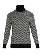 Matchesfashion.com Givenchy - Graphic Cotton Sweater - Mens - Black White