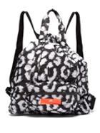 Matchesfashion.com Adidas By Stella Mccartney - Leopard Print Bungee Top Gym Sack - Womens - Black Multi