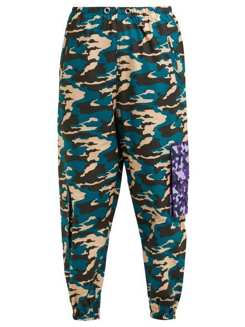 Matchesfashion.com Natasha Zinko - Camouflage Print Cargo Trousers - Womens - Multi
