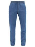 Matchesfashion.com A.p.c. - Kaplan Checked Cotton-chambray Trousers - Mens - Blue