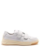 Acne Studios Perey Low-top Velcro-strap Leather Trainers