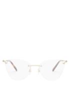 Matchesfashion.com Valentino - Clear Cat Eye Glasses - Womens - Clear Multi