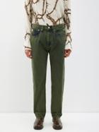Namacheko - Zanyan Straight-leg Jeans - Mens - Green