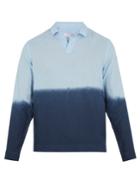 Orlebar Brown Ridley Linen Long-sleeved Polo Shirt