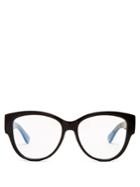 Saint Laurent Cat-eye Acetate Glasses