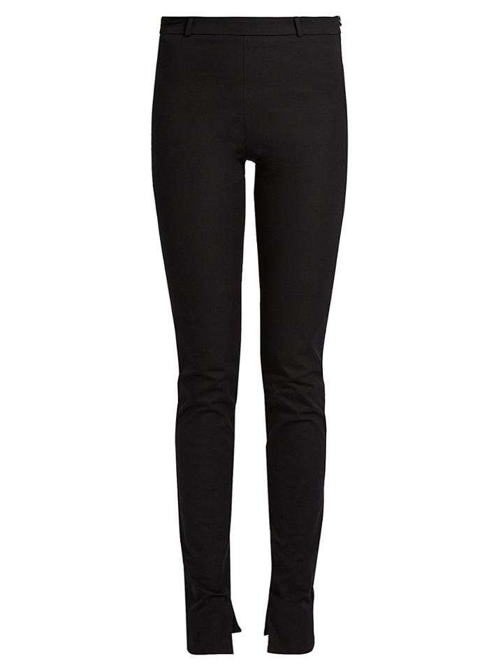 Roland Mouret Mortimer Skinny-leg Cotton-blend Trousers