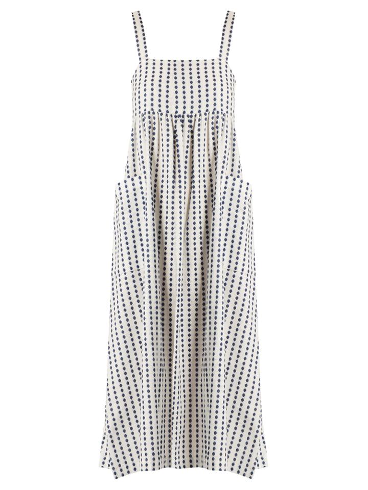 Mara Hoffman Polka-dot Cotton Midi Dress