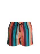 Matchesfashion.com Paul Smith - Striped Swim Shorts - Mens - Multi