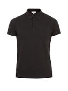 Sunspel Point-collar Cotton-mesh Polo Shirt